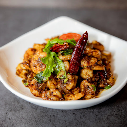Shrimp Pepper Fry