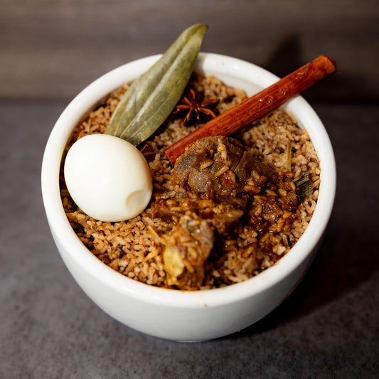 Mutton Seeraga Samba Biryani